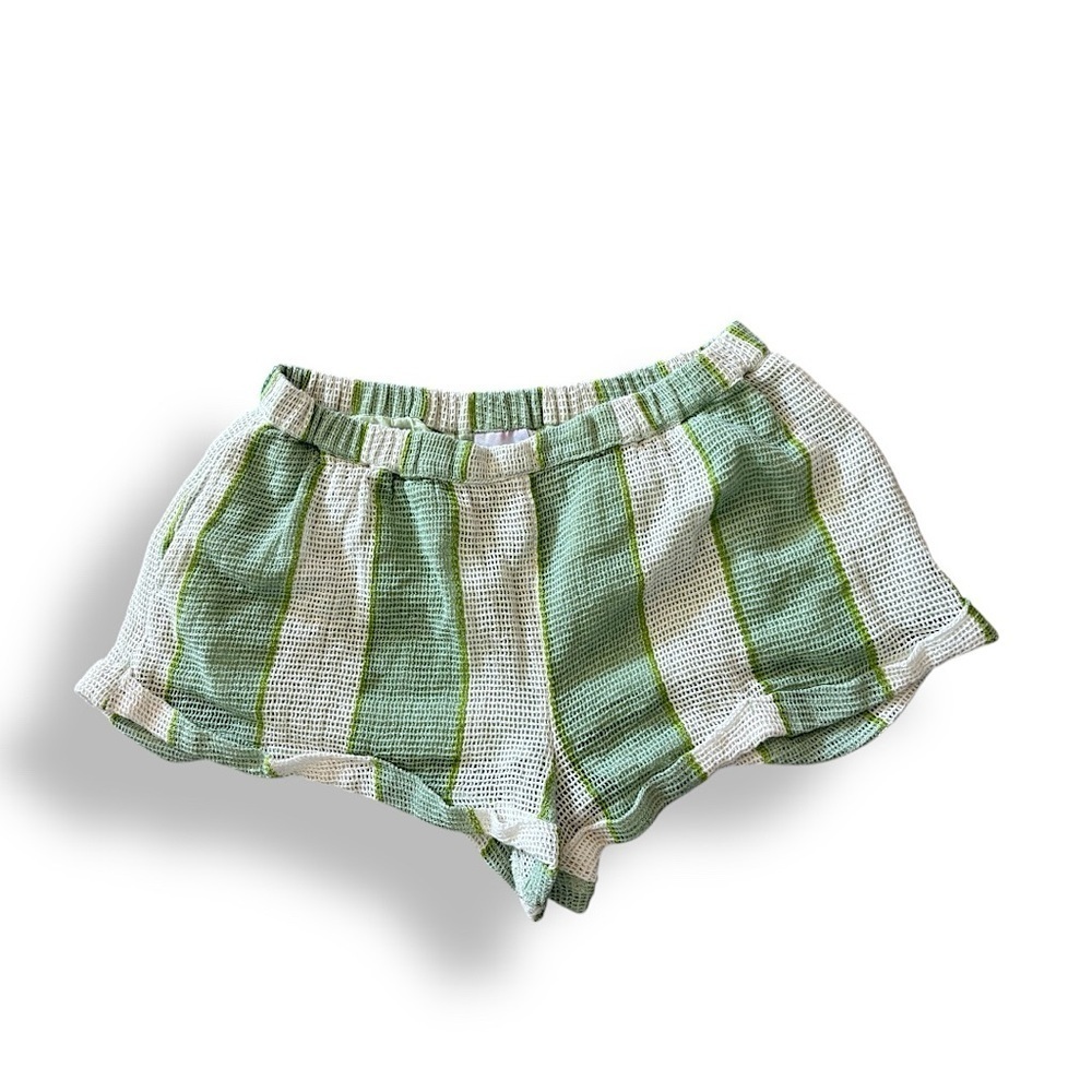 Urban Outfitters Woven Striped Beach Shorts
